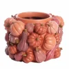 Light en Living Vaas deco Ø28x18 cm PUMPKIN rood