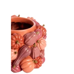 Light en Living Vaas deco Ø28x18 cm PUMPKIN rood