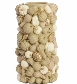 Light en Living Vaas deco Ø27,5x49 cm PUMPKIN Zand