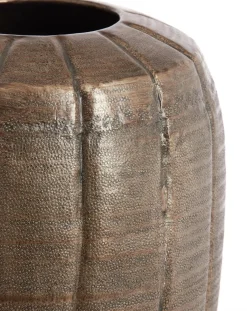 Light en Living Vaas deco Ø35x63 cm AGNITA donker bruin