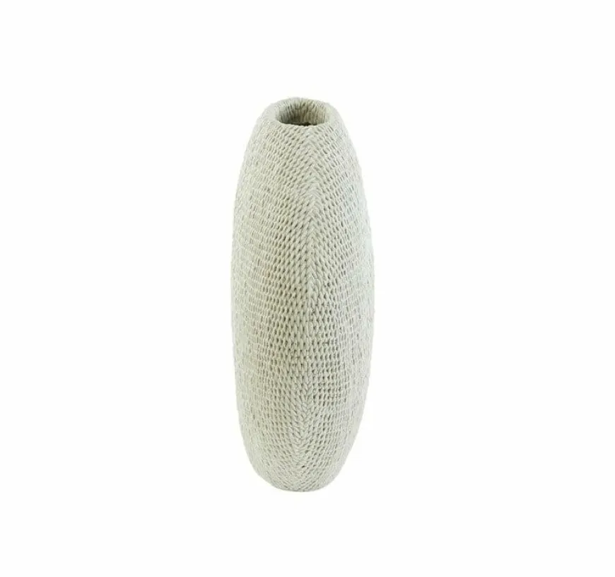 Light en Living Vaas deco 40,5x14,5x36,5 cm MASHABA zand