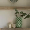 Light en Living Vaas deco Ø18X28 cm BOYANG keramiek mat mintgroen