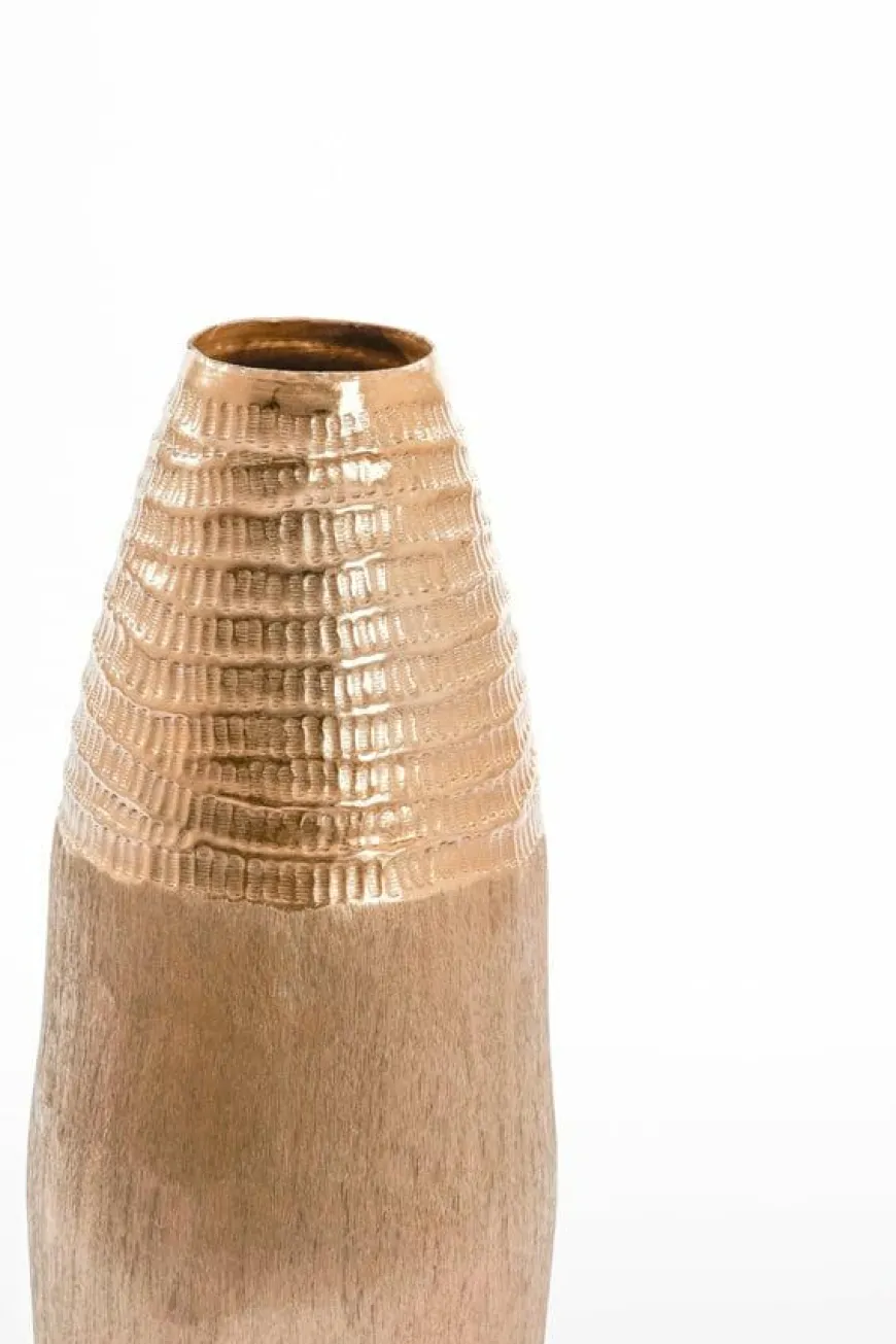 Light en Living Vaas deco Ø20x51 cm MAZAN goud
