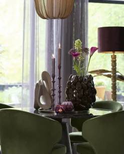 Light en Living Vaas deco Ø33x37,5 cm AVOCADO keramiek bruin+groen
