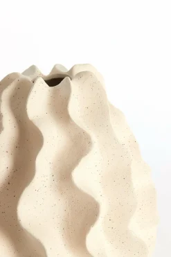 Light en Living Vaas Deco Ø22X26 cm NELANI mat crème