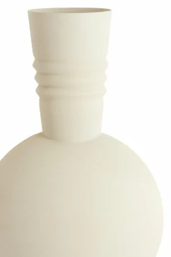 Light en Living Vaas deco Ø21X60 cm KAVANSI mat creme