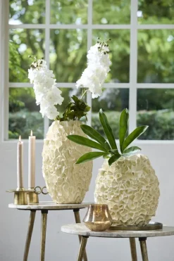 Light en Living Vaas deco Ø28x29 cm AGELLO crème