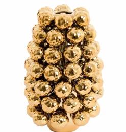 Light en Living Vaas deco Ø18,5x28 cm BUTANG keramiek metallic goud