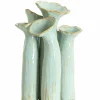 Light en Living Vaas deco 24x21x31 cm MISURINA paars-lichtblauw