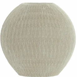 Light en Living Vaas deco 50x15x50 cm BUBIO creme