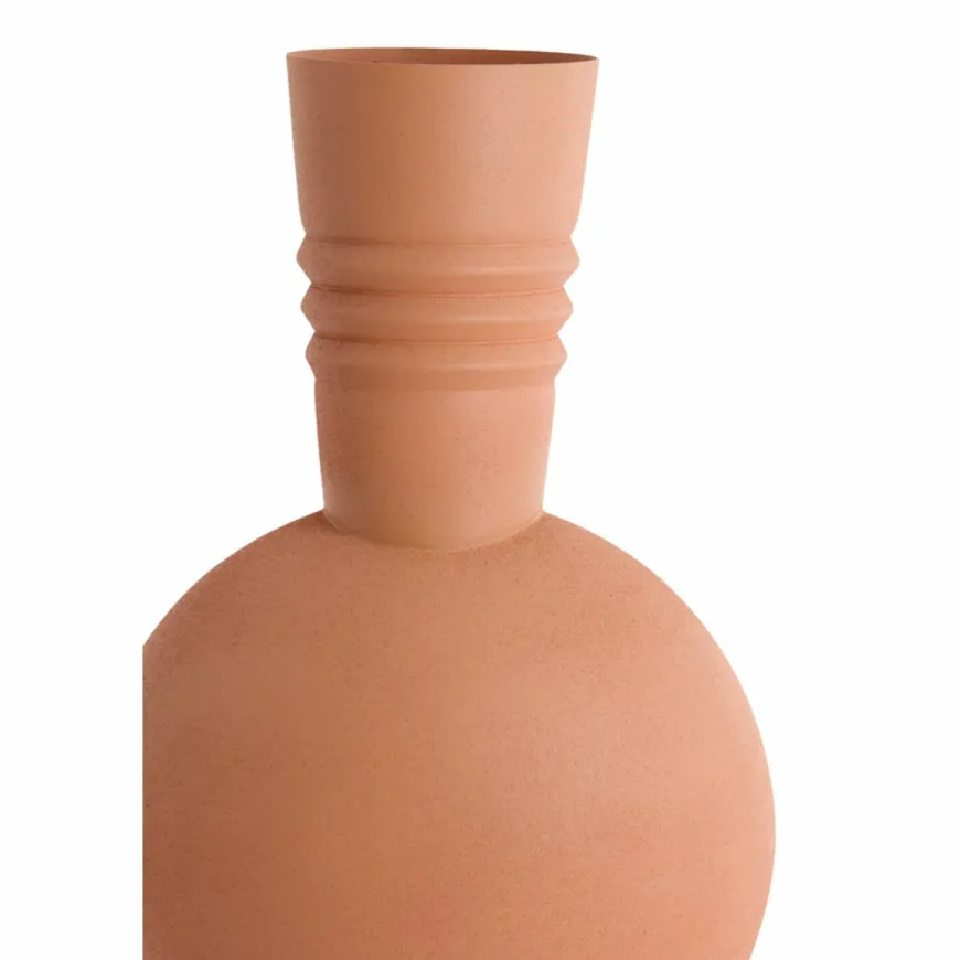 Light en Living Vaas deco Ø21x60 cm KAVANSI mat terra-roze