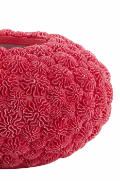 Light en Living Vaas Deco Ø47,5X25,5 CM Coral Rood