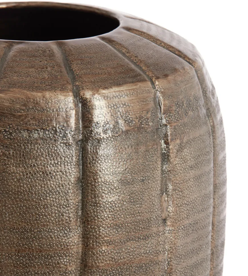 Light en Living Vaas deco Ø33.5x47 cm AGNITA donker bruin