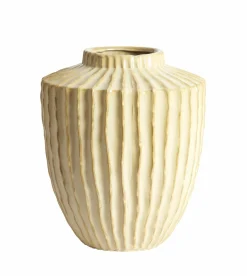 Light en Living Vaas deco Ø30X32 cm TALEA keramiek zand-beige