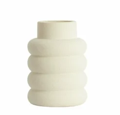 Light en Living Vaas deco Ø23X32,5 cm TRIORA keramiek mat creme