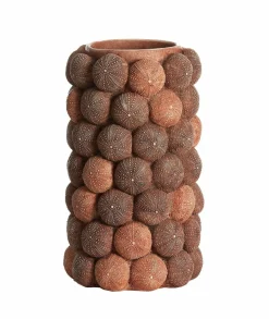 Light en Living Vaas deco Ø19X32,5 cm ZEEËGEL koraal rood