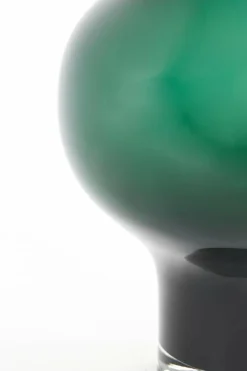 Light en Living Vaas KAELA glas groen - 2 maten