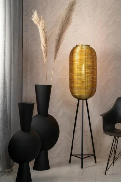 Light en Living Vaas KAVANDU mat zwart - 3 maten