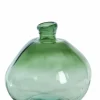 Light en Living Vaas Macello glas - Donkergroen met lichtgroen