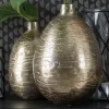 Light en Living Vaas MOLZA goud Ø13x17 cm
