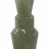Light en Living Vaas TROSMU glas grijs-groen - 2 maten