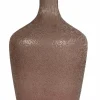 Light en Living Vaas Ø20x40 cm MOLUSI glas donker koper