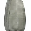 Light en Living Vaas Ø23x37,5 cm MAEVA smoke glas grijs