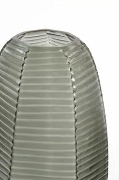 Light en Living Vaas Ø23x37,5 cm MAEVA smoke glas grijs