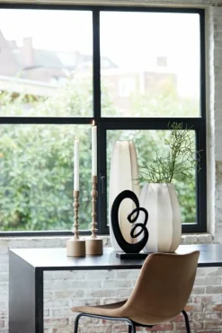 Light en Living Vaas Ø23x38 cm BRADLEY glas licht bruin