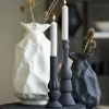 Light en Living Vaas Ø21x31 cm HOLBOX mat zwart