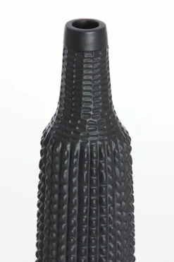 Light en Living Vaas Ø9,5x46 cm ANGIRA mat zwart