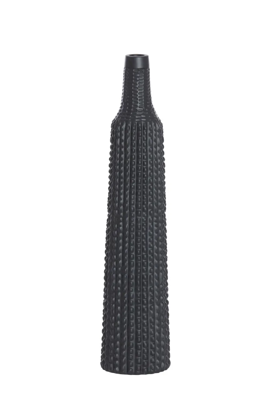 Light en Living Vaas Ø9,5x46 cm ANGIRA mat zwart