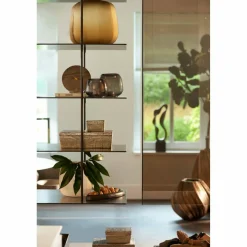 Light en Living Vaas Ø23x24 cm PACENGO donker bruin