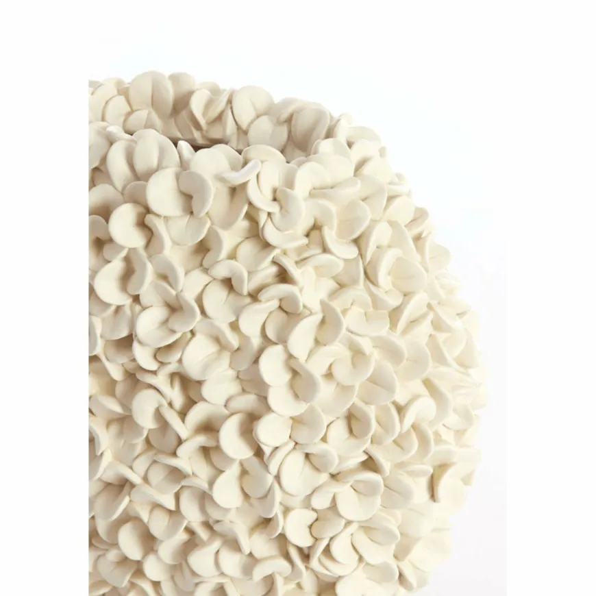 Light en Living Vaas 52x23x46,5 cm PHYLIA crème