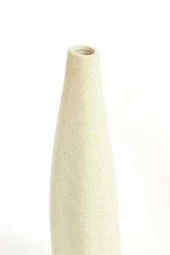 Light en Living Vaas 11,5x10x40 cm MERZO keramiek ecru