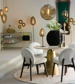 Light en Living Vaas 52x23x46,5 cm PHYLIA mat zwart