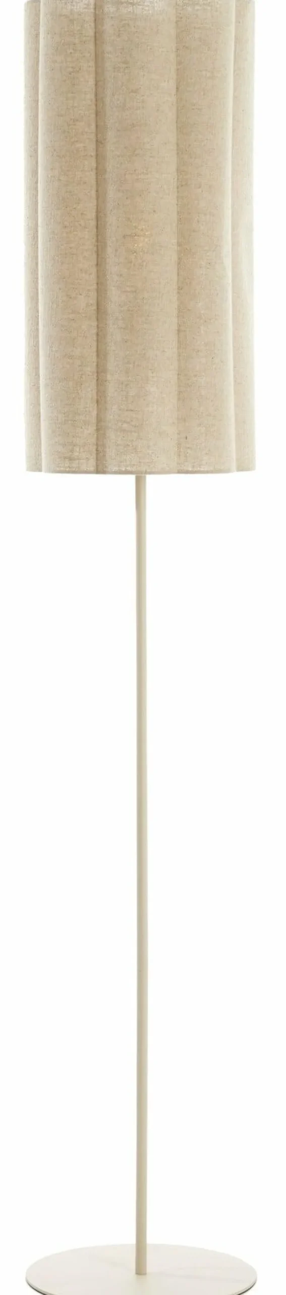 Light en Living Vloerlamp Ø30x165 cm FRINGE naturel+crème