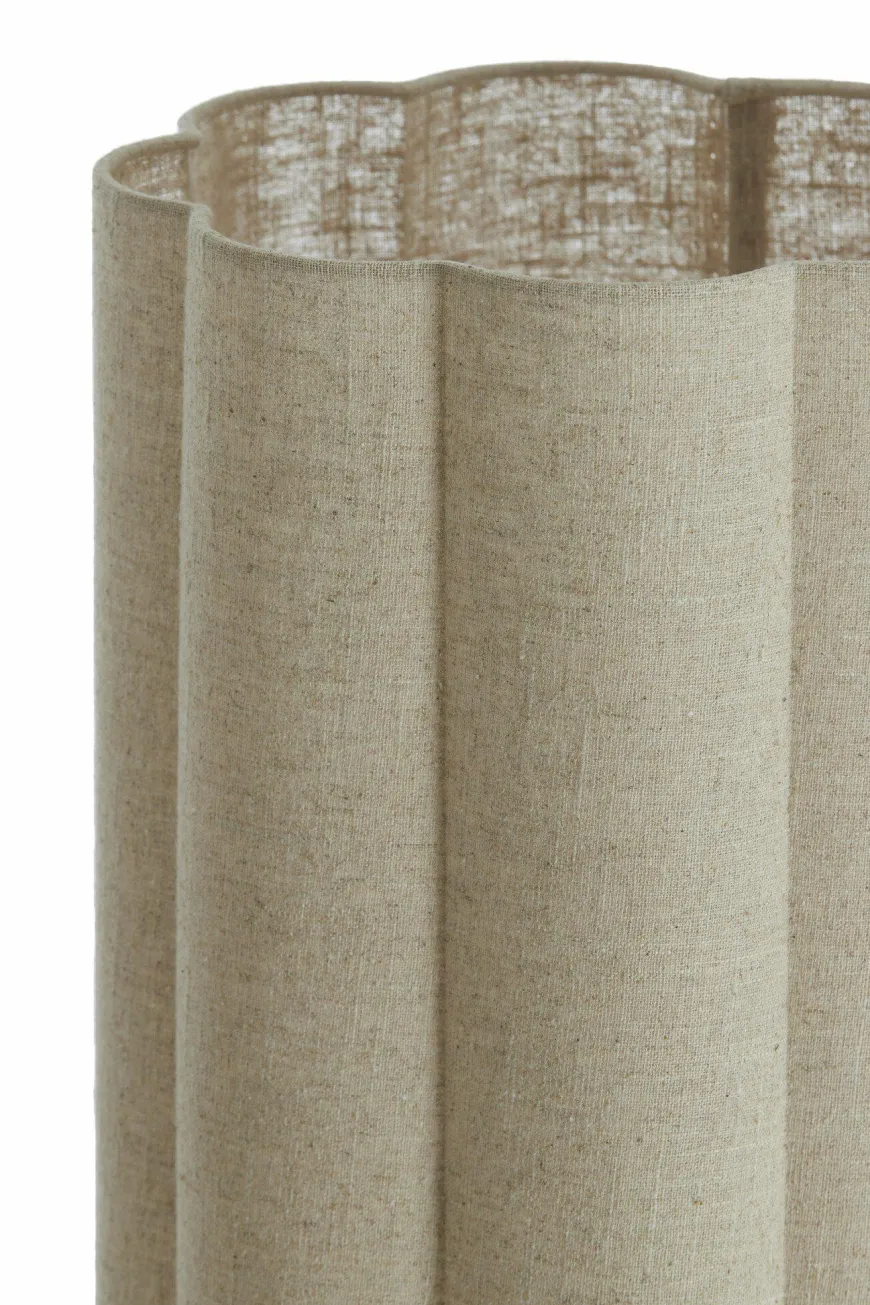 Light en Living Vloerlamp Ø30x165 cm FRINGE naturel+crème