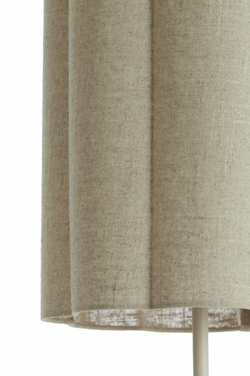 Light en Living Vloerlamp Ø30x165 cm FRINGE naturel+crème