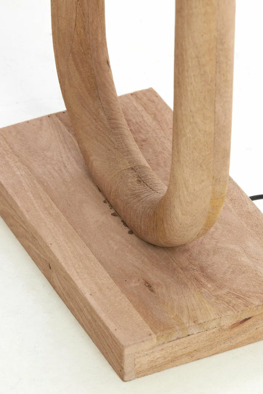 Light en Living Vloerlamp 35x20x119 cm PACECO hout mat naturel