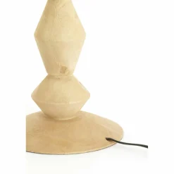Light en Living Vloerlamp Ø23x133 cm EDIE hout mat naturel