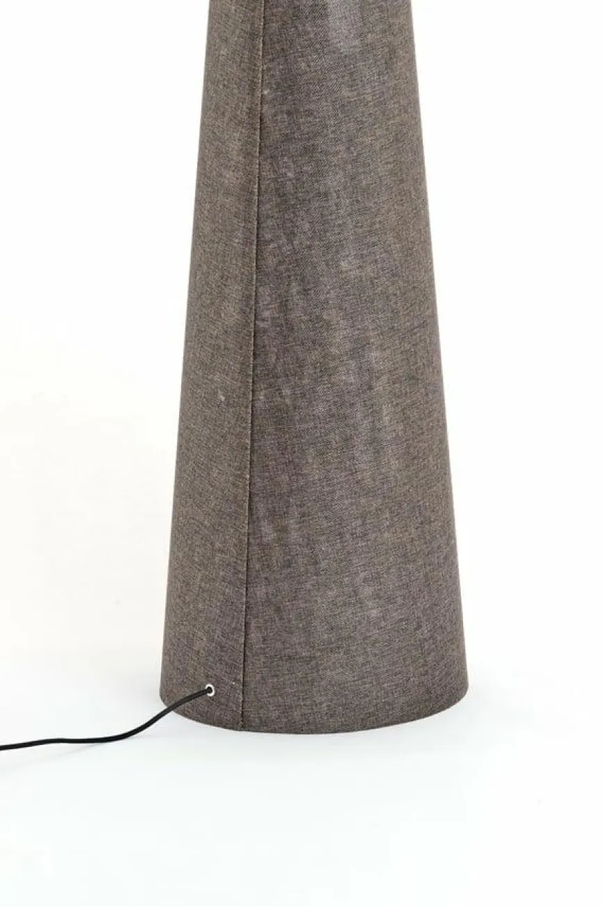 Light en Living Vloerlamp Ø38x180 cm MICKY linnen bruin