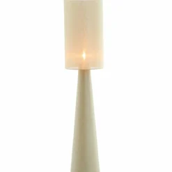 Light en Living Vloerlamp Ø38x180 cm MICKY linnen olijf groen