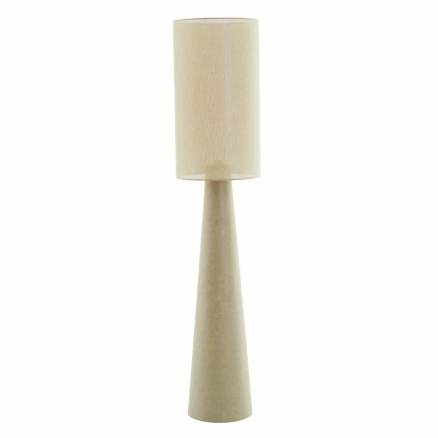 Light en Living Vloerlamp Ø38x180 cm MICKY linnen olijf groen