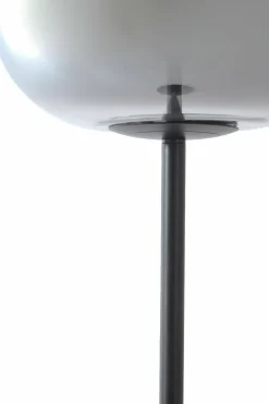 Light en Living Vloerlamp Ø35x160 cm JULIA glas smoke+zwart