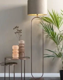 Light en Living Vloerlamp 30x15x142 cm JAMIRI antiek koper