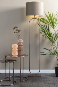 Light en Living Vloerlamp 30x15x142 cm JAMIRI antiek koper