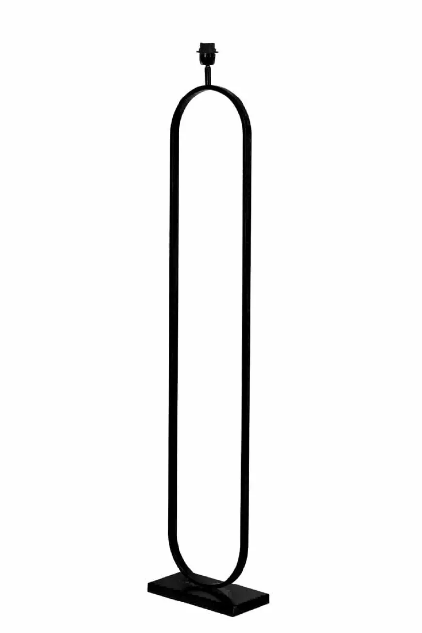 Light en Living Vloerlamp 30x15x142 cm JAMIRI mat zwart