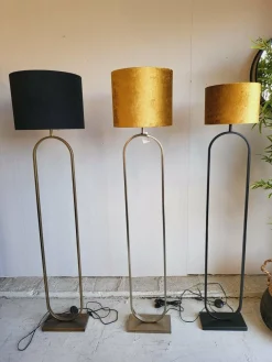 Light en Living Vloerlamp 30x15x142 cm JAMIRI mat zwart
