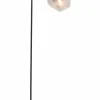 Light en Living Vloerlamp 28x45x160 cm RAKEL mat zwart